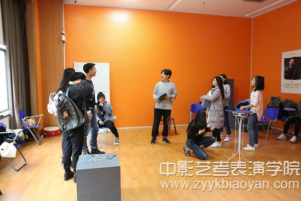 中影藝考表演專業小組表演.JPG